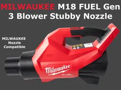 Milwaukee M18FBLG30 Blower Stubby Nozzle Adapter - Free 3D Print Model