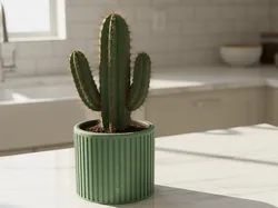 Modern Two Part Plant Pot - Free 3D Print Model