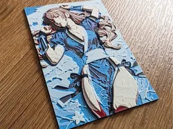 MTG Commander Deckbox Inlay - Kasumi Dead or Alive - Free 3D Print Model