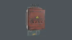 Old Industrial Electric Box - Vol 01