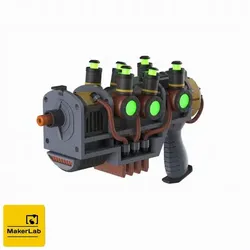 Plasma Blaster - Fallout 4 - Printable 3d model - STL files - Personal Use
