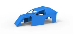 Shell of Mod Lite Race car Scale 1 to 25 3D Print Model in Vehicle 631015