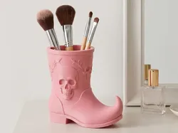 Skull Pattern Boot Holder - Free 3D Print Model