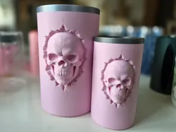 Skull Self-watering Pot Vase - Free 3D Print Model
