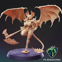 Succubus Monster Girl - XL Proportions - Pose 3