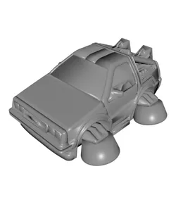 Tooned BTTF Time Machine