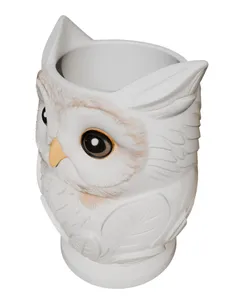 Wide Eyed Owl Vase