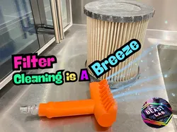 Workshop Dust Filter Blower Cleaner Hand Tool  - Free 3D Print Model