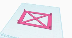 Amiga 500 PSU Mean Well PT-65B mount plate
