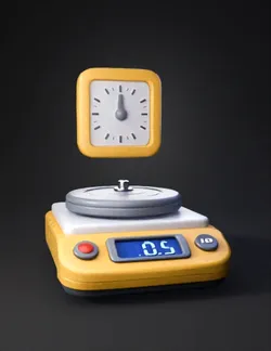 Can you create a 3d of a scale for me to measure weight