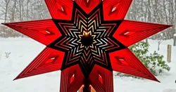 Christmas Star for IKEA STRÅLA