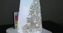 Christmas tree v³ Led lamp REMIX