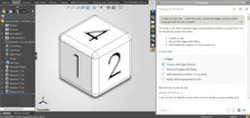 Claude-created dice