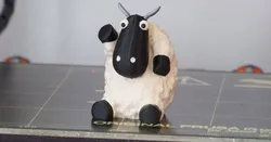 Fluffy sheep (single & multi-material)