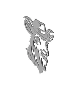 goat hat 7 wall art home decor