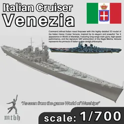 Italian Cruiser Venezia From World of Warships