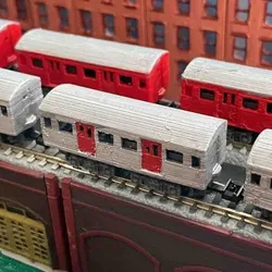 Metro Train 1 - B-car (for Rokuhan Shorty) (z-scale)