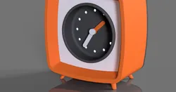 Mid-Century Modern Desk Clock