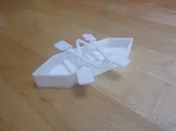 Miniature paddling boat