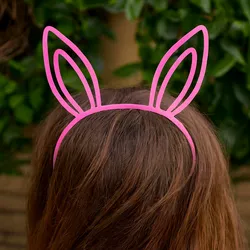 Minimalist Bunny Ear Headband – Stylized 3D Printable Accessory