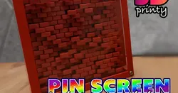 Pin Screen Toy - Bricked Edition