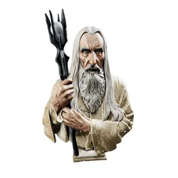 Saruman Bust LOTR ESDLA