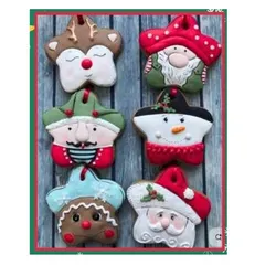 SET STARS - CHRISTMAS COOKIE CUTTER
