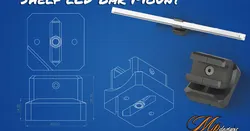 Shelf Led Bar Mount