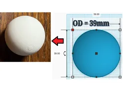 Simple sphere / ball