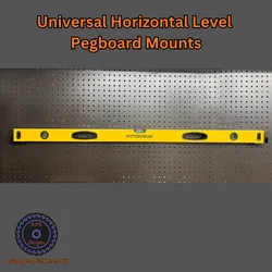 Universal Horizontal Level Pegboard Mounts