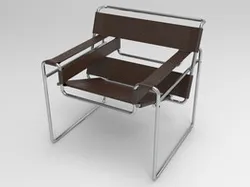 Wassily chair designed by Marcel Breuer in 1925.