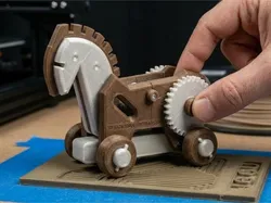 3D printer bestanden | 3MF | Mechanical Trojan Horse