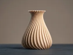 3D printer bestanden | 3MF | Spiral Ribbed-Vase