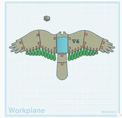 articulated bird (clearly not very detailed though)