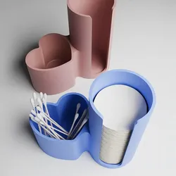 Creality Cloud | Cotton Swab & Pad Holder | ملفات الطابعة ثلاثية الأبعاد