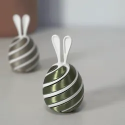 Creality Cloud | Twist-a-Bun - Satisfying Bunny Egg Twist Fidget Toy for East | ملفات الطابعة ثلاثية الأبعاد