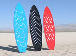 Finger Surfboard