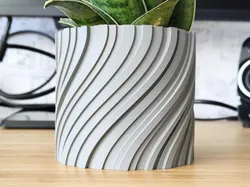Flow Plant pot and Planter - Vase mode design