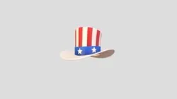 Hat008 Uncle Sam Hat