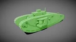 Mark VIII International Tank Base Mesh