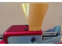 Tobacco funnel for electric cigarette machine