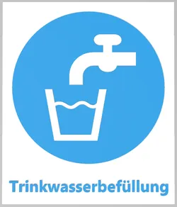 Trinkwasser Schild