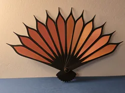 Watch Your Eyes - a folding fan