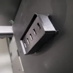 1x2x6 USB Holder (Shorter w/out Magnet holes)