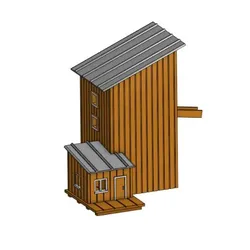 3D printer bestanden | 3MF | Mine Loading Tower