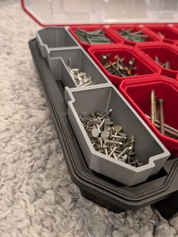 Bins for Husky Build-Out 22 in. Modular Tool Storage Deep Organizer