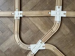 Diamond crossing 45/90deg - Brio/IKEA Wooden Train Track