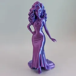 Fișiere pentru imprimante 3D | Fișier 3MF | Elegant lady figure