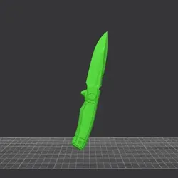 Fișiere pentru imprimante 3D | Fișier 3MF | Phase_7 Cosplay Knife