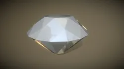 Gem - low poly